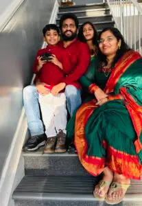 Ramesh Pingili family